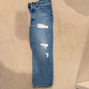 Levi's Classic Blue Denim Jeans